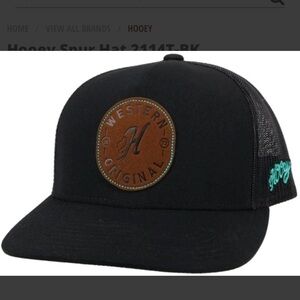 Hooey Spur Hat 2114T-BK western original